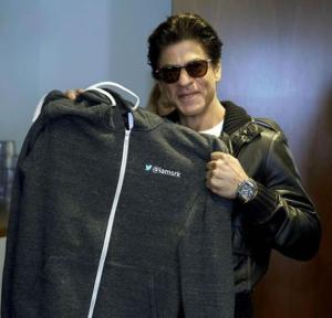First Indian Film and First Indian SRK at Twitter Head Quarter in Sanfrancisco