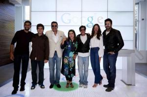SRK & HNY cast at Google Head office in USA (10)